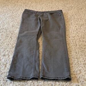 Levi's Mens Gray Flare Jeans